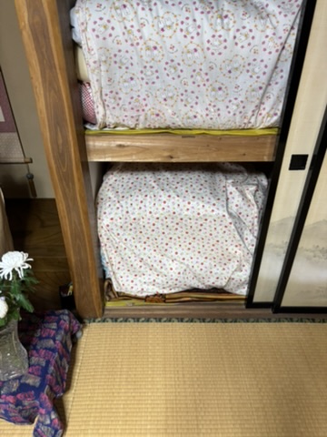押入れの施工前（写真）